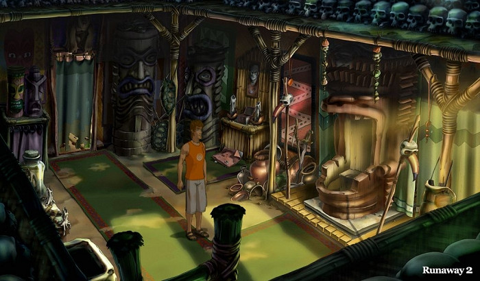 Скриншот из игры Runaway 2: The Dream of the Turtle