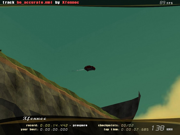 Скриншот из игры ManiaDrive
