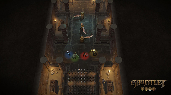Скриншот из игры Gauntlet