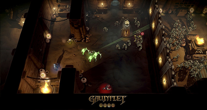 Скриншот из игры Gauntlet