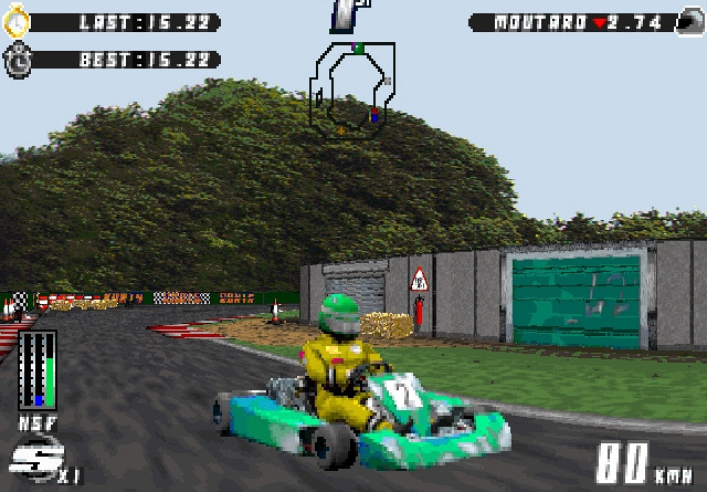 Скриншот из игры Manic Karts