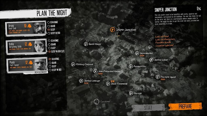 Скриншот из игры This War of Mine