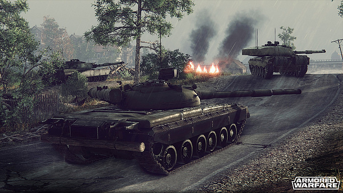 Скриншот из игры Armored Warfare