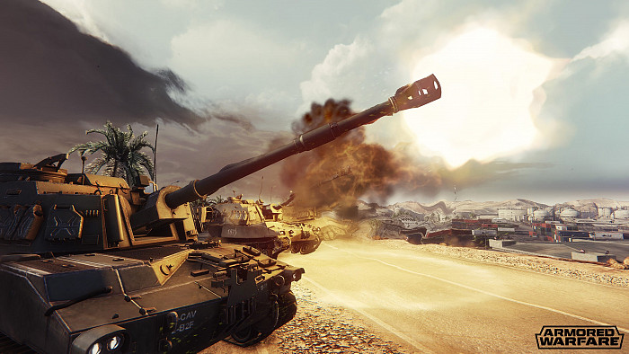 Скриншот из игры Armored Warfare