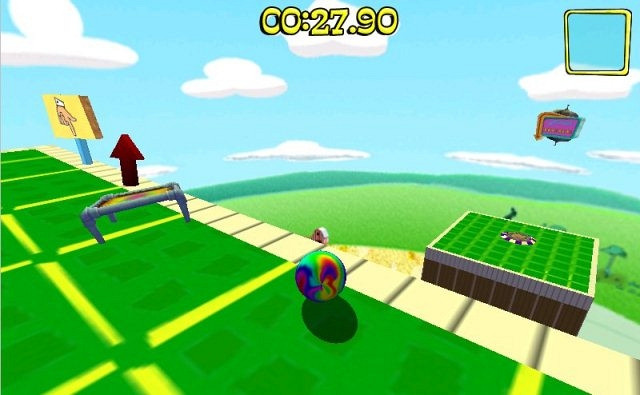 Скриншот из игры Marble Blast