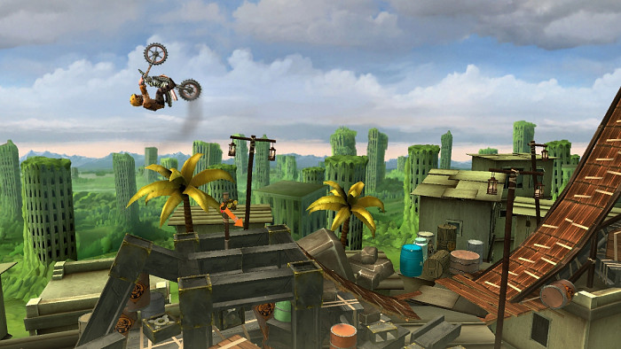 Скриншот из игры Trials Frontier
