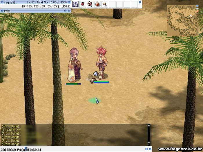 Скриншот из игры Ragnarok Online