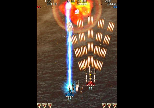 Скриншот из игры Raiden 3