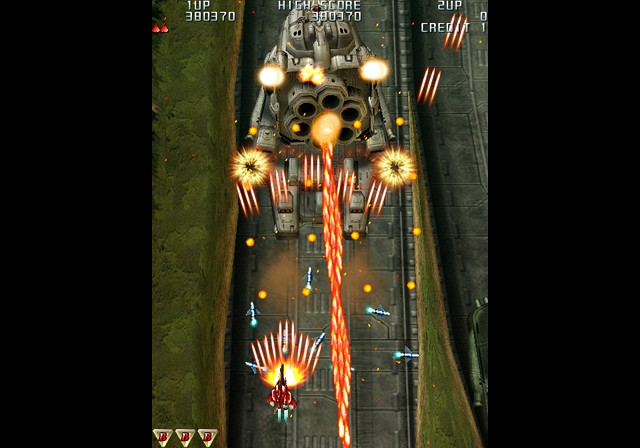 Скриншот из игры Raiden 3