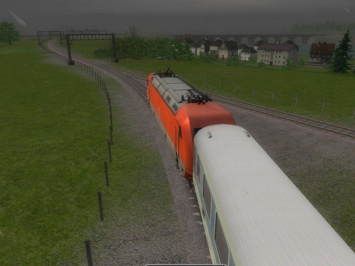 Скриншот из игры Rail Simulator