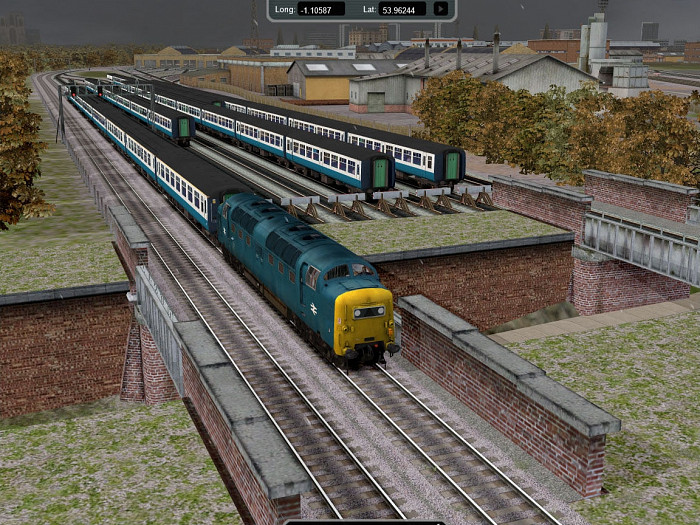 Скриншот из игры Rail Simulator