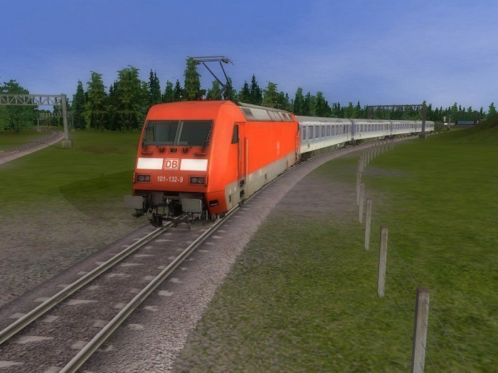 Скриншот из игры Rail Simulator