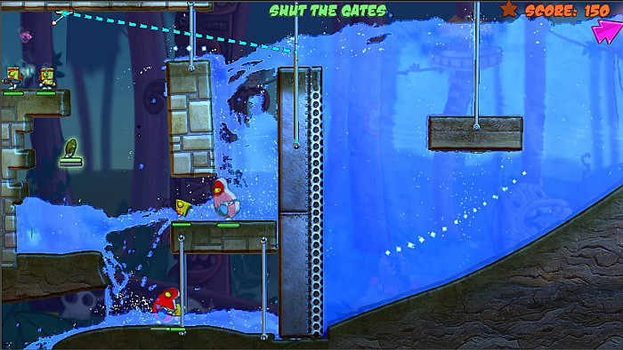 Скриншот из игры Organic Panic
