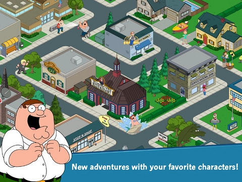 Скриншот из игры Family Guy: The Quest for Stuff