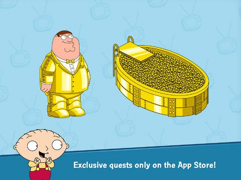 Скриншот из игры Family Guy: The Quest for Stuff