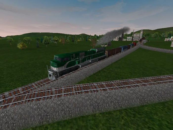 Скриншот из игры Railroad Tycoon 3