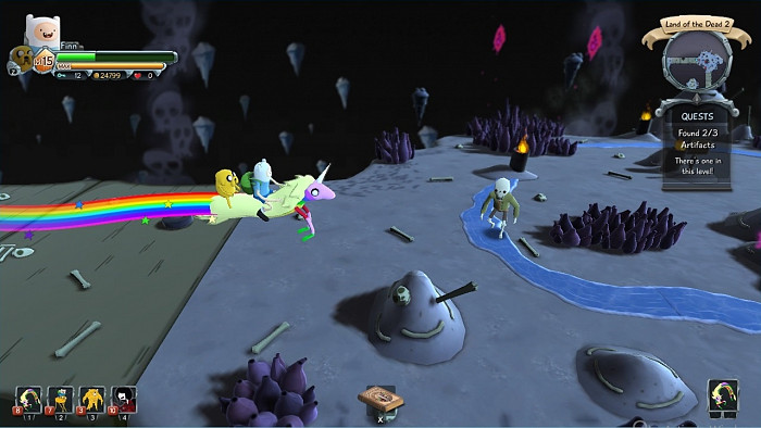 Скриншот из игры Finn and Jake's Epic Quest