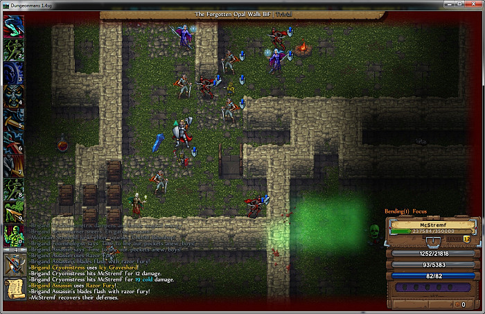 Скриншот из игры Dungeonmans