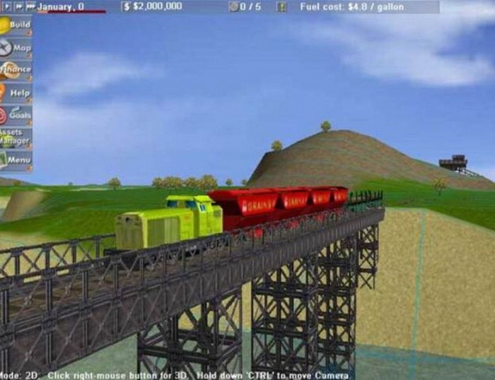 Скриншот из игры Railway Mogul
