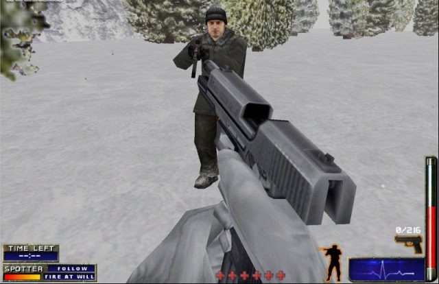 Скриншот из игры Marine Sharpshooter