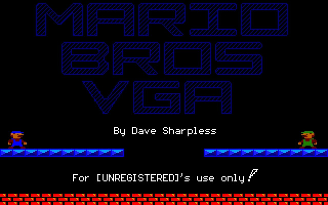 Обложка для игры Mario Brothers