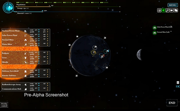 Скриншот из игры Interplanetary