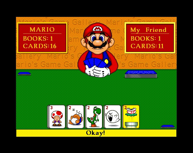Обложка игры Mario's Game Gallery