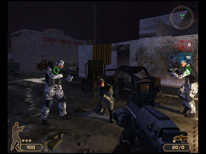 Скриншот из игры Mark, The
