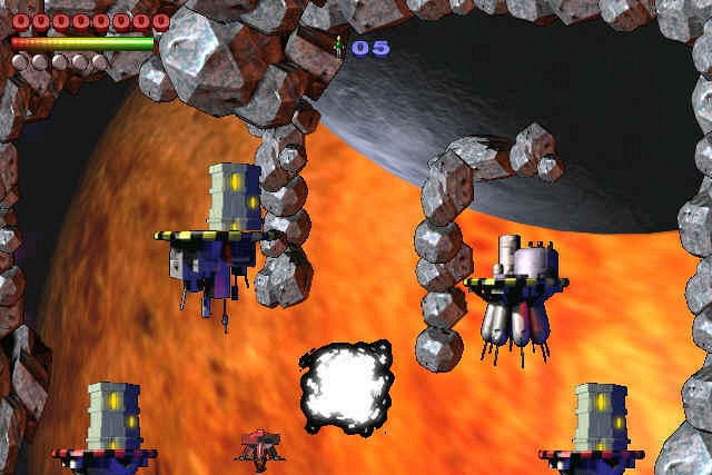 Скриншот из игры Mars Taxi