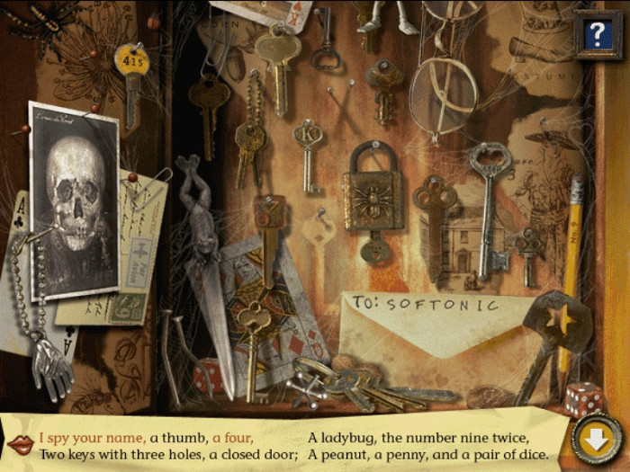 Скриншот из игры I Spy: Spooky Mansion Deluxe