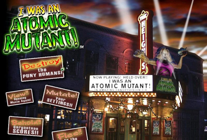 Скриншот из игры I Was an Atomic Mutant!