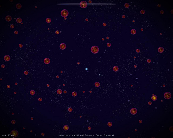 Скриншот из игры Osmos