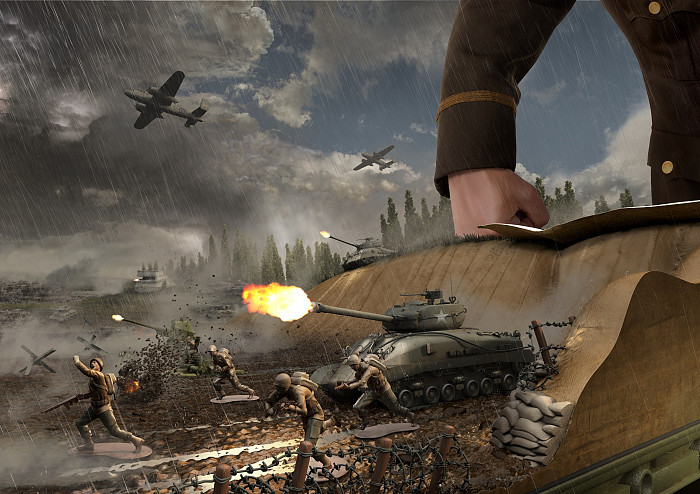 Скриншот из игры Panzer General Online