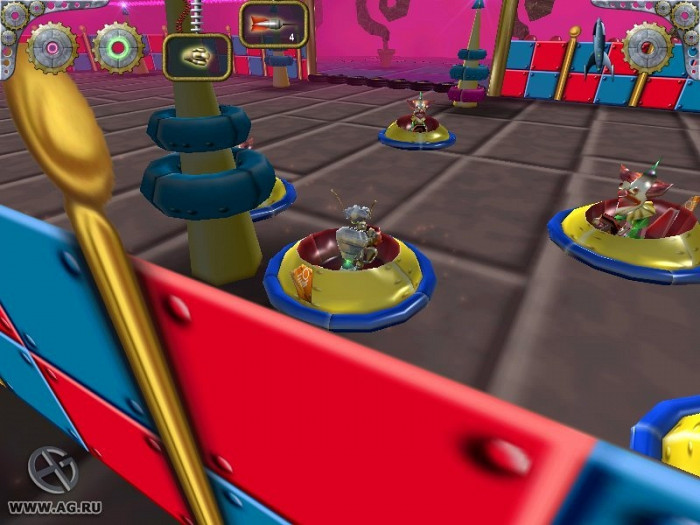 Скриншот из игры Otto Matic
