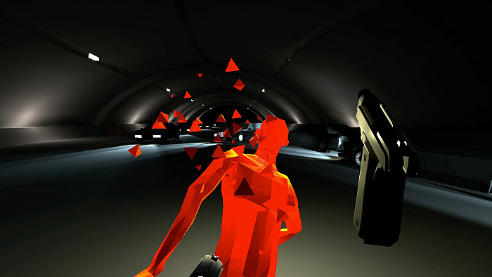 Скриншот из игры SuperHot