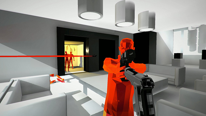Скриншот из игры SuperHot