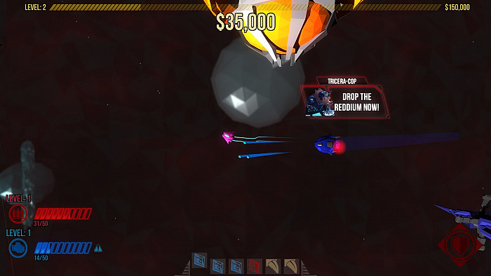 Скриншот из игры Cashtronauts