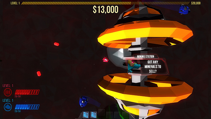 Скриншот из игры Cashtronauts