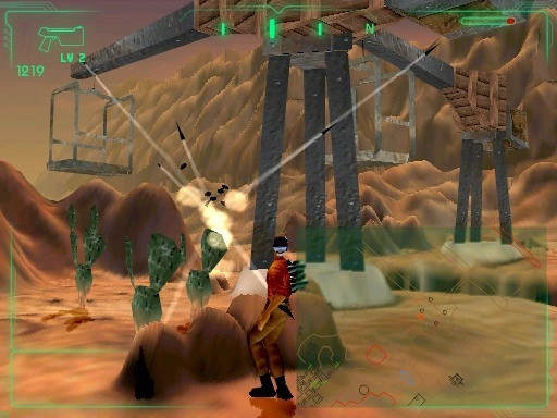 Скриншот из игры Outcast
