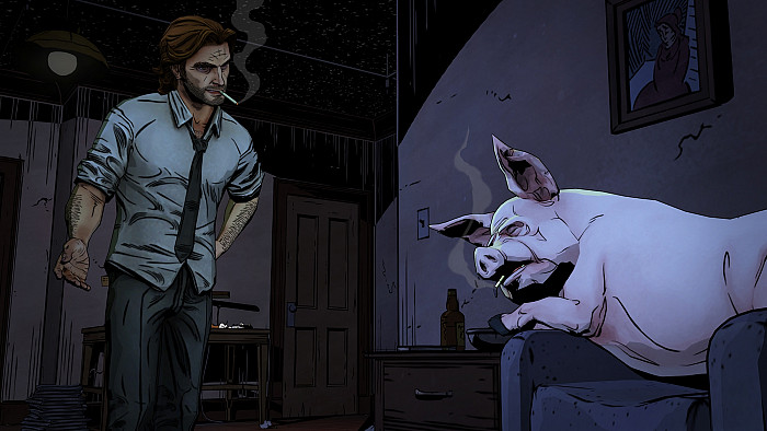 Скриншот из игры Wolf Among Us: Game of the Year Edition, The