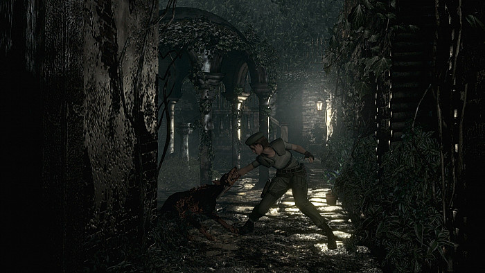 Скриншот из игры Resident Evil: Remastered