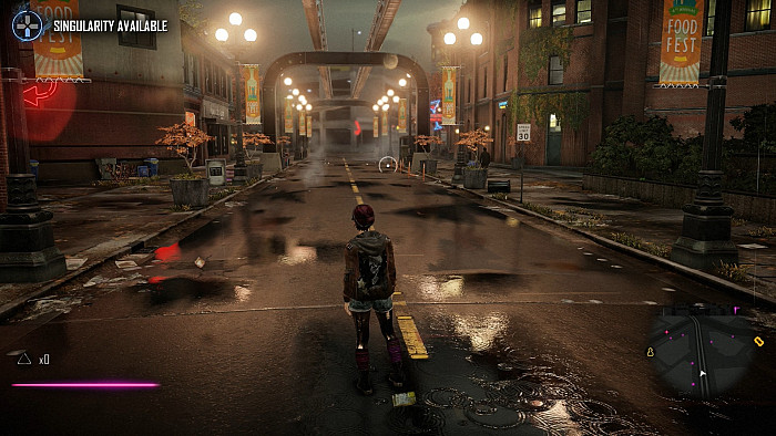 Скриншот из игры inFamous: First Light