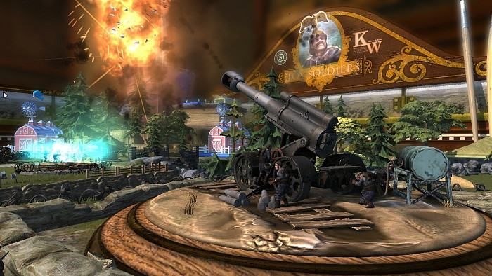 Скриншот из игры Toy Soldiers: War Chest
