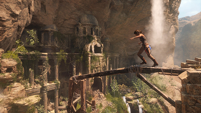 Скриншот из игры Rise of the Tomb Raider