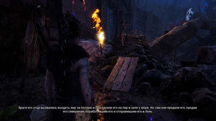 Скриншот из игры Hellblade: Senua's Sacrifice