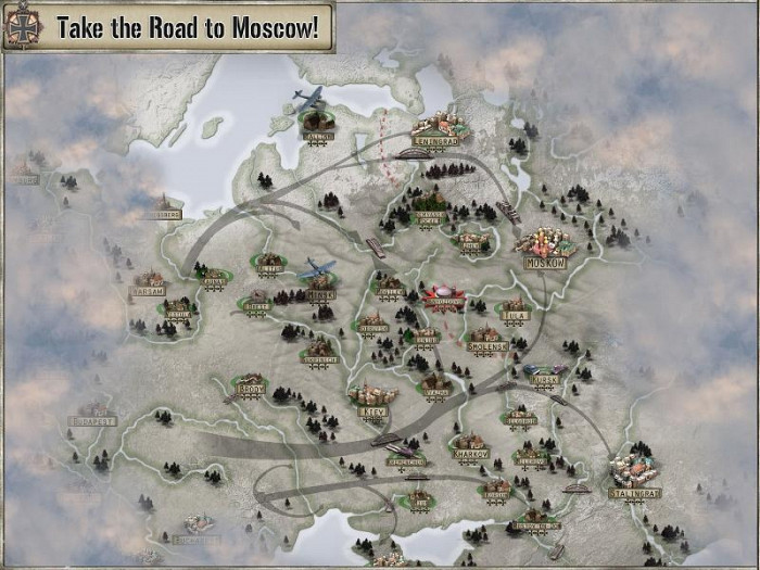 Скриншот из игры Frontline: Road to Moscow