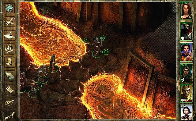 Скриншот из игры Icewind Dale