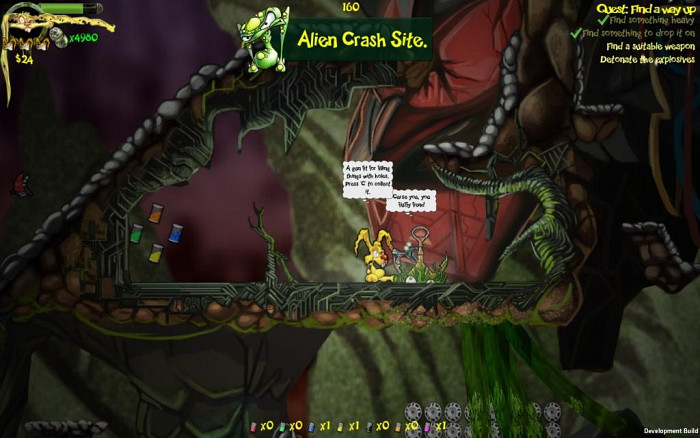 Скриншот из игры Toxic Bunny HD