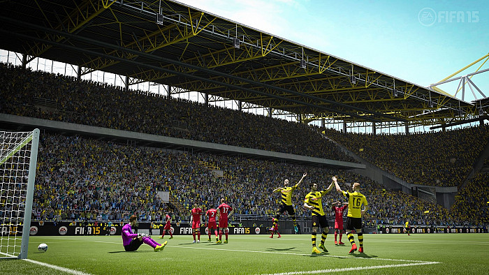 Скриншот из игры FIFA 15