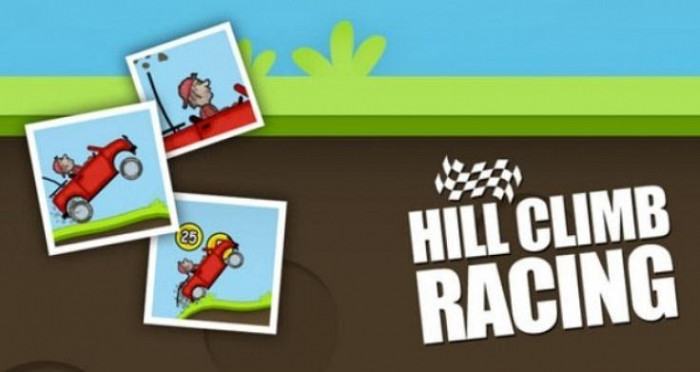 Скриншот из игры Hill Climb Racing